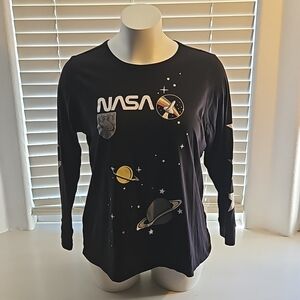 Nasa Long Sleeve Graphic Tee